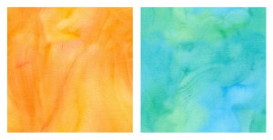 Flickr set of watercolor samples